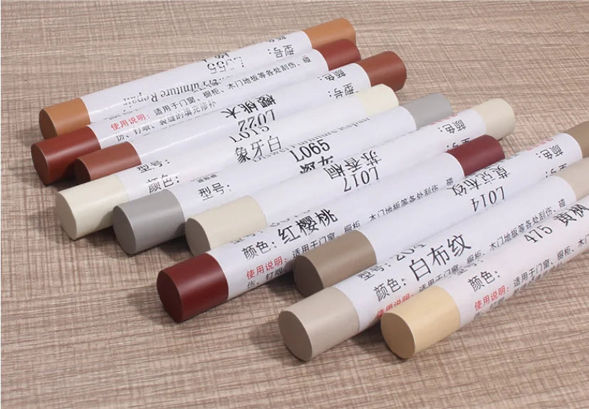 Waterproof Wooden Furniture Floor Repair Pen Damaged Scratch Maker Materials Door Window Patch Paint Crayon forHome Improvement