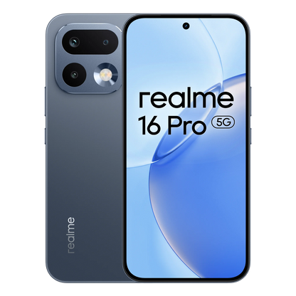 New Arrival realme 16 Pro 5G Smartphone European Version 200MP LumaColor Camera 6500nit AMOLED Display 6500mAh Battery NFC
