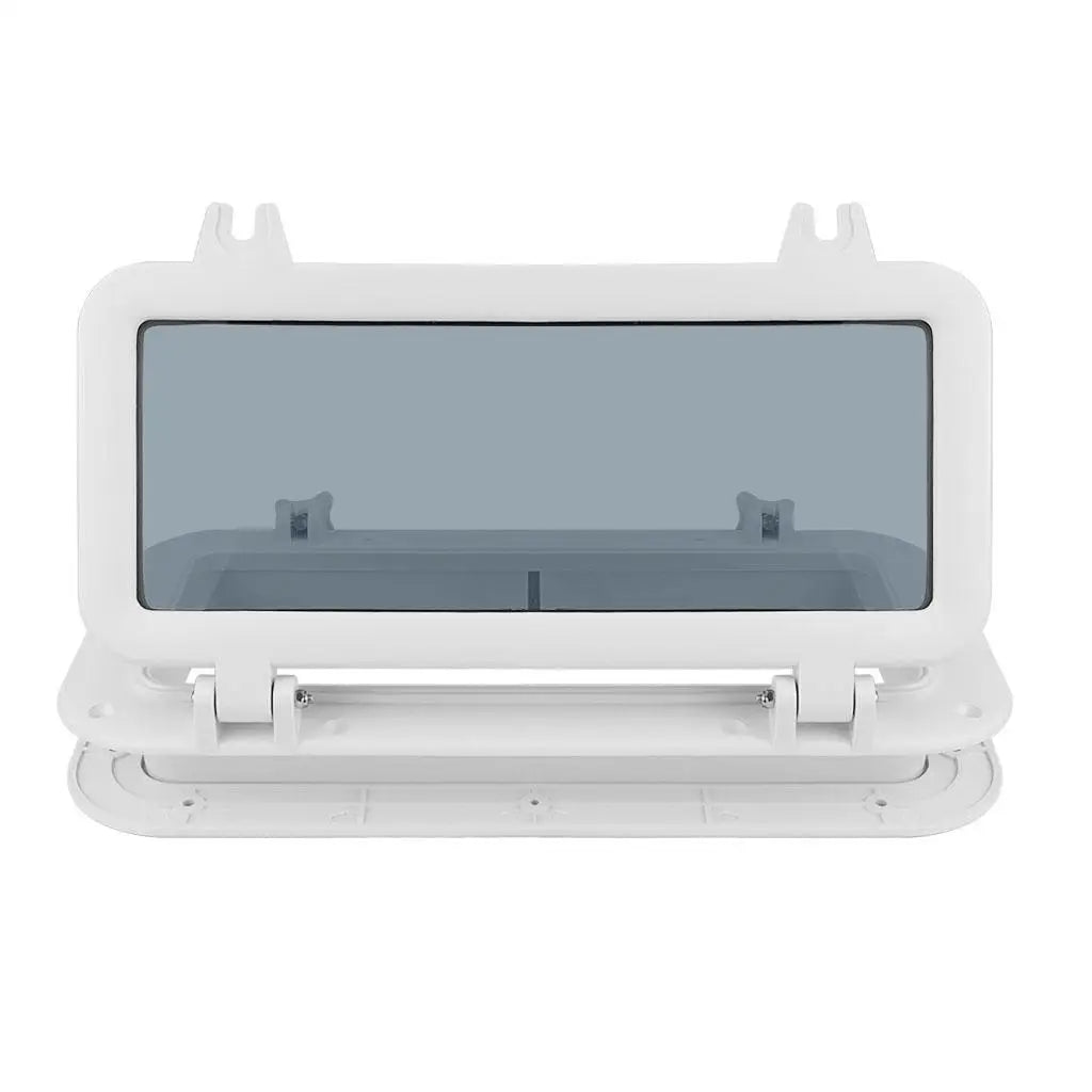 Boat Rectangular Porthole Window w/ ABS & 4mm - (White)