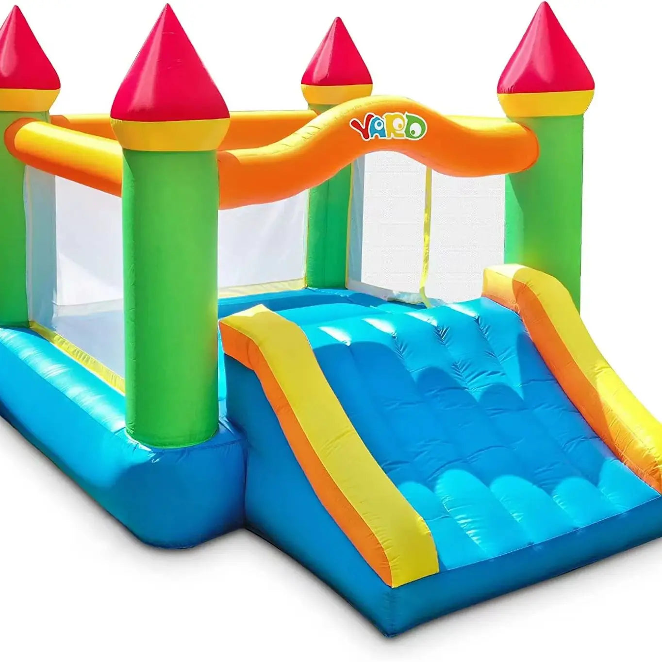 Inflatable Bounce House with Slide for Kids 5-12,12ft x 9ft x 8ft Bouncy Castle Jump House for Adult Toddlers Kids Party