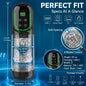 Mrgras Male Masturbator Penis Pump - Male Sex Toys for Men with Upgrade 12 S Vacuum Pump & 7 Thrusting Rotating Vibrating Sucking Licking LCD Adult Toys Mens Sex Toys Pocket Pussy Pumps & Enlargers,Pocket Pussy Mens Sex Toy B