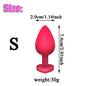 3Pcs Set Butt Anal Plug With Crystal Sex Toys for Women Men Soft Silicone Erotic Massager Stimulator Dildo Adult Product Plug