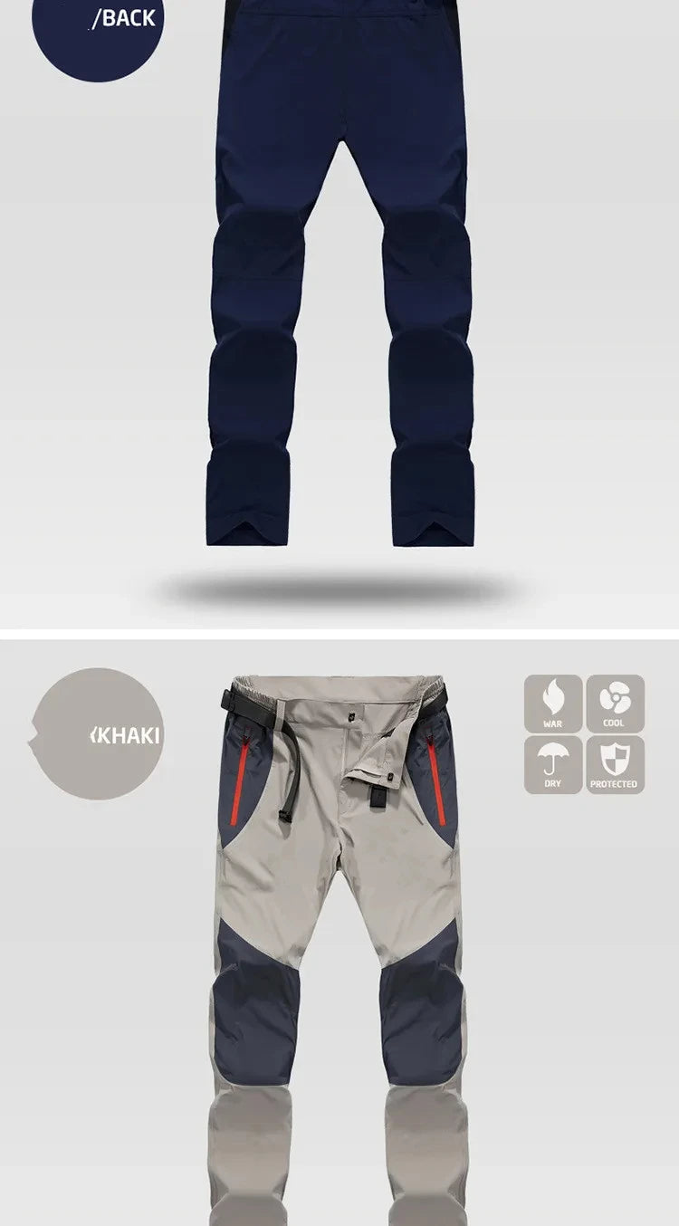 Tactical Waterproof Cargo Pants Men Spring Summer Quick Dry Long Trousers Outdoor Sports Trekking Camping Fishing Pants 4XL