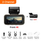 70mai Dash Cam A810 Lite 4K HDR + 1080P, Supercapacitor 4G LTE Remote Control Wi-Fi 6 GPS Voice Control Car DVR 70mai A810 Lite
