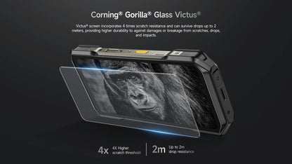 Ulefone Armor 27T 4G 10600mAh Rugged Phone Android 15 Smartphone 24GB +256GB  6.78"FHD+ 120Hz 64MP Night Vision Camera NFC