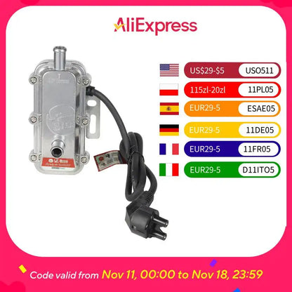 Bymaocar 2000w Engine Preheater Automobile Engine Preheater 2000w Engine Preheater Control 16mm 220v 2.5Mpa