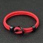 Fashion Rope Bracelet Men Double Layer Outdoor Camping Braclet Homme Accessories Survival Paracord Braslet Gift For Him