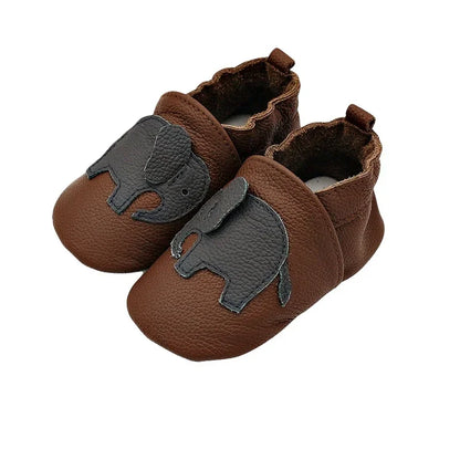 Toddle Baby Shoes Newborn Infant Shoe Boys Girls Soft Genuine First Walkers Baby Moccasins 0-24Months Cowhide Bottom Skid-Proof