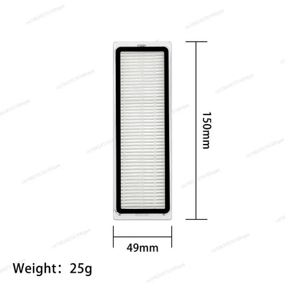 For Xiaomi S40 / OV81 Robot vacuum cleaner Accessories Main Side Brush Mop Cloth Hepa Filter Dust Bag Replacement Spare Parts