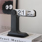 Creative Desktop Calendar Ins Design Eternal Flipping Calendar Simple Modern Calendar Living Room Decoration Office Stationery