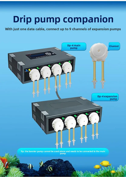 JEBAO DP-4 DP-5 DP-2 DP-3S DP-4S DP-3 Automatic titration pump peristaltic pump Dosing pump Aquarium automatic infusion machine