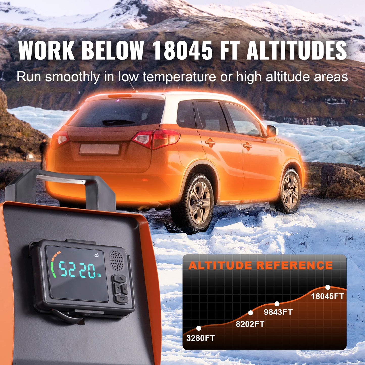 SucceBuy 8 KW Diesel Air Heater All-on-one Diesel Heater with Bluetooth and LCD, Portable Parking Heater for RV Trailer Camper