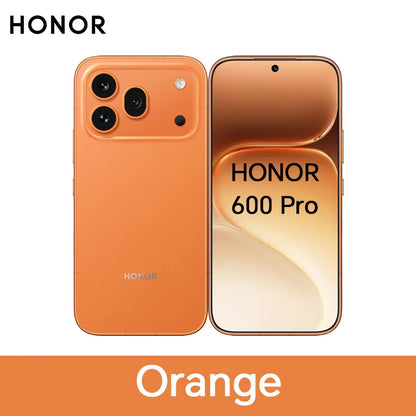 HONOR 600 Pro 5G Smartphone Snapdragon 8 Elite 200MP AI Ultra Night 6400mAh 80W Supercharge 50W Wireless 6.57"AMOLED AI Button