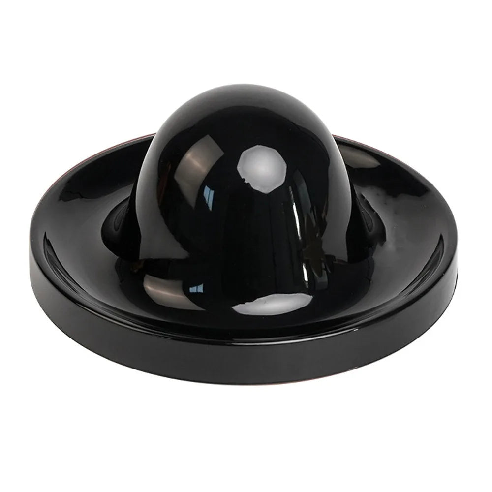 Plastic Reptile Feeder Bowl Round Wear Resistant Turtle Food Dish Escape Proof Wide Mouth Feeder Ledge for Amphibians