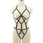 Adjustable Strap Binding Hollow Set One-piece Binding Without Underwear Nightclub Performance Sex Party Props Bdsm