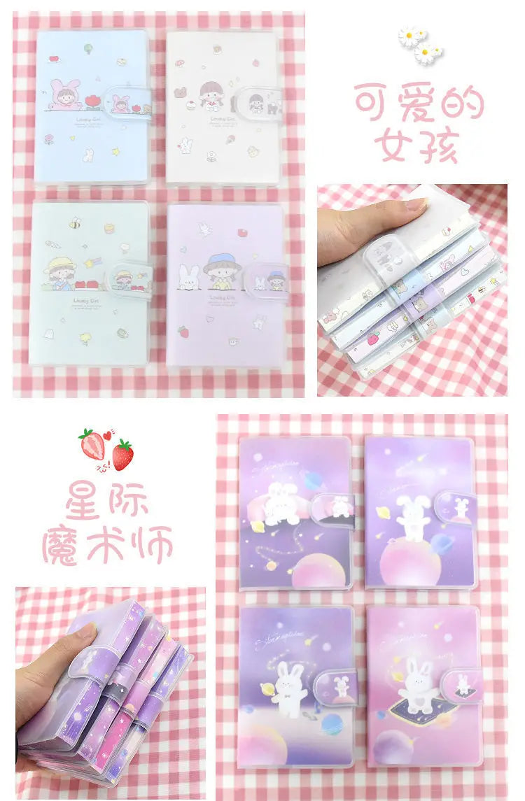 Kawaii Mini Portable Notebook Small Notepad For Daily Notes School Office Stationery Convenient To Carry Cute