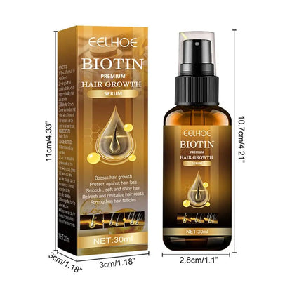 Products Biotin Thickening Fast Growing Hair Care Essential Oils Anti Hair Loss Spray Scalp Treatment For Men Women