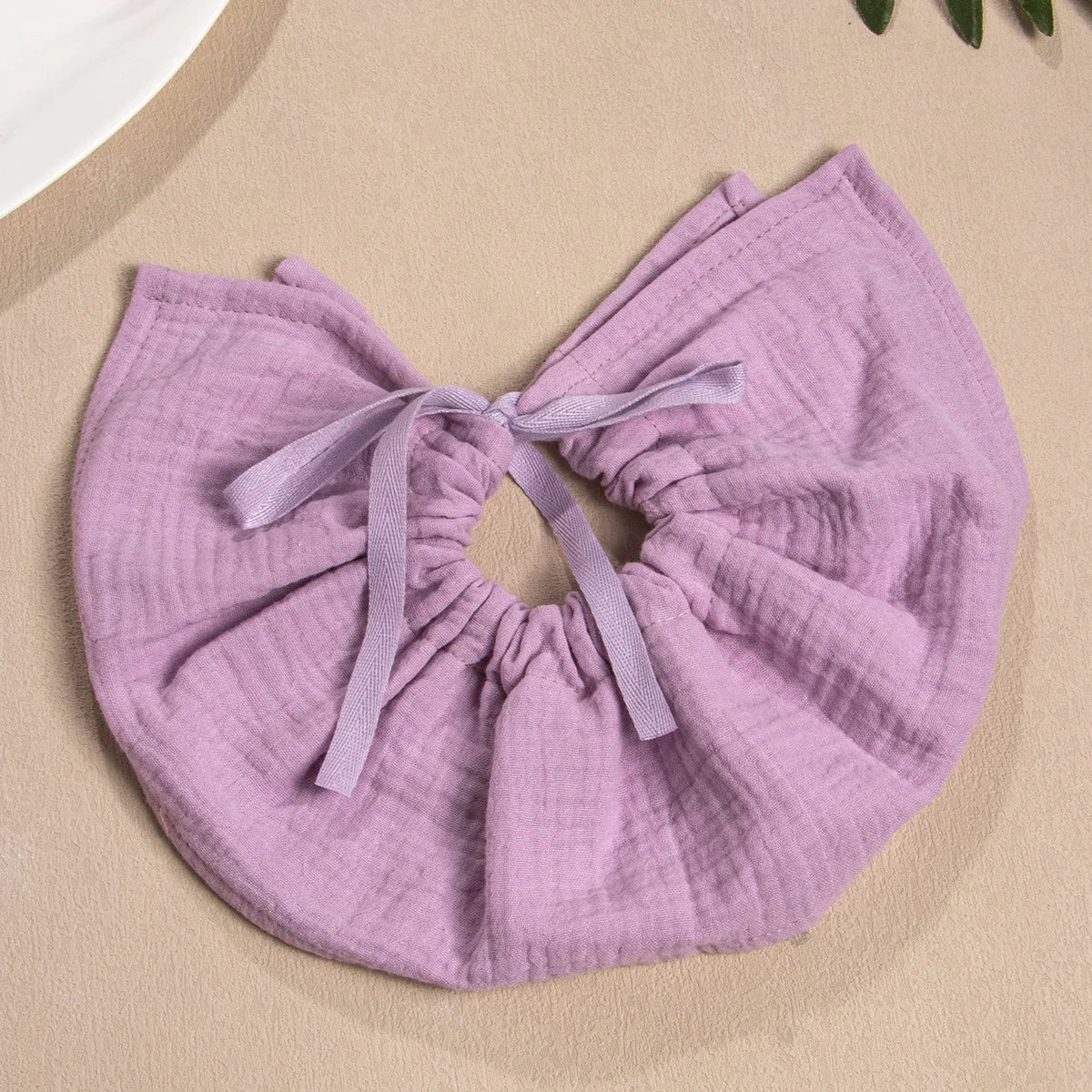 New Cute Drawstring Baby Bibs Newborn Cotton Gauze Saliva Towel Burp Cloths Bandana Scarf for Boy Girl Soft Feeding Drool Bib
