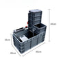 Oxygenate Turtle Terrariums Fliter Cultivation Turnover Box Multifunctional Large Space Fliter Box Turtle Fish Ecological Tank