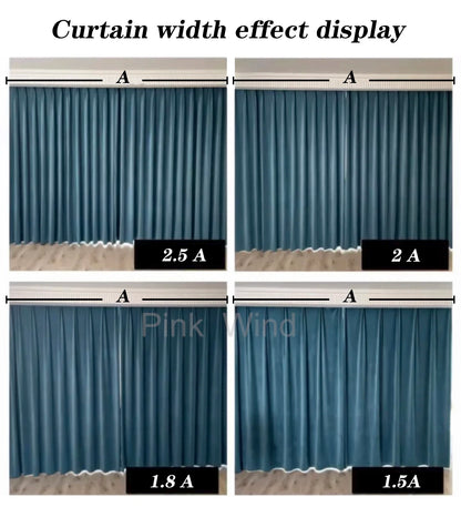 French Romantic Gauze Curtain Minimalist White Transparent Curtain Luxury Living Room Decoration Curtains Bedroom Curtain rideau