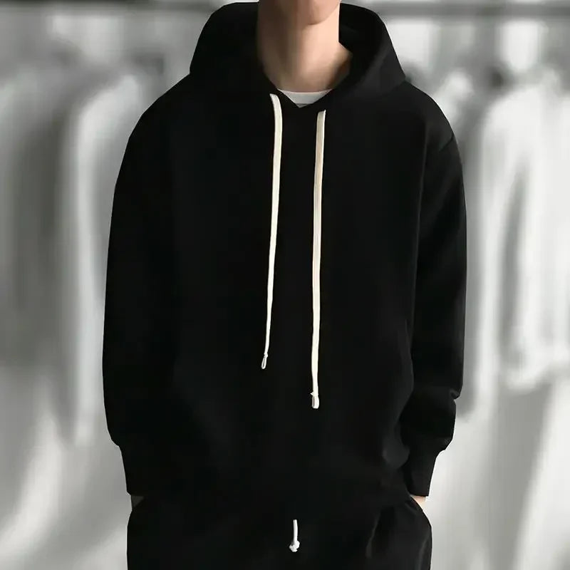 Male Clothes Hooded Solid Sweatshirt For Men No Logo Hoodies Yellow Designer Sweat Shirt Simple Elegant Hot Low Price New In S