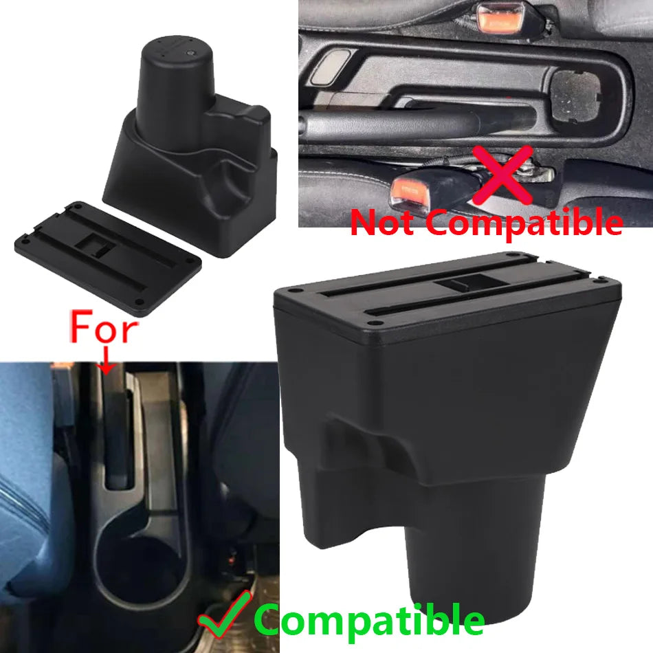 For Kia Picanto Armrest Box For Kia Picanto 3X-Line interior Retrofit parts car accessories Storage box Simple installation