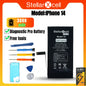 High Capacity Diagnostic Battery OEM TI BMS No Pop Up Message Run Diagnose for iPhone 12 13 14 15 Pro Max Pro Mini Plus