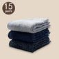 3/5/15 Pairs Men Solid Color Socks  Fashionable Simple Versatile Winter Socks Are Soft Comfortable Lightweight Casual In Length
