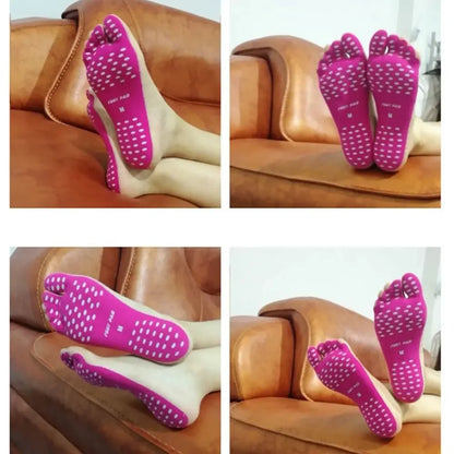 Non-slip Beach Adhesive Anti Slip Invisible Foot Pads Insulation Protection Mats Barefoot Stick Insoles Footpads Sticker Shoes