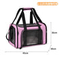 Large Capacity Mesh Breathable Pet Bag Outdoor Portable Cat Backpack Breathable Mesh Pet Travel Carrier Cats Daily Outdoor Use