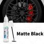 Gloss Black Rim Touch Up Paint Wheel Repair Kit, Quick And Easy Wheel Scratch Repair, Rim Paint For Car Wheel Repair grey Silver