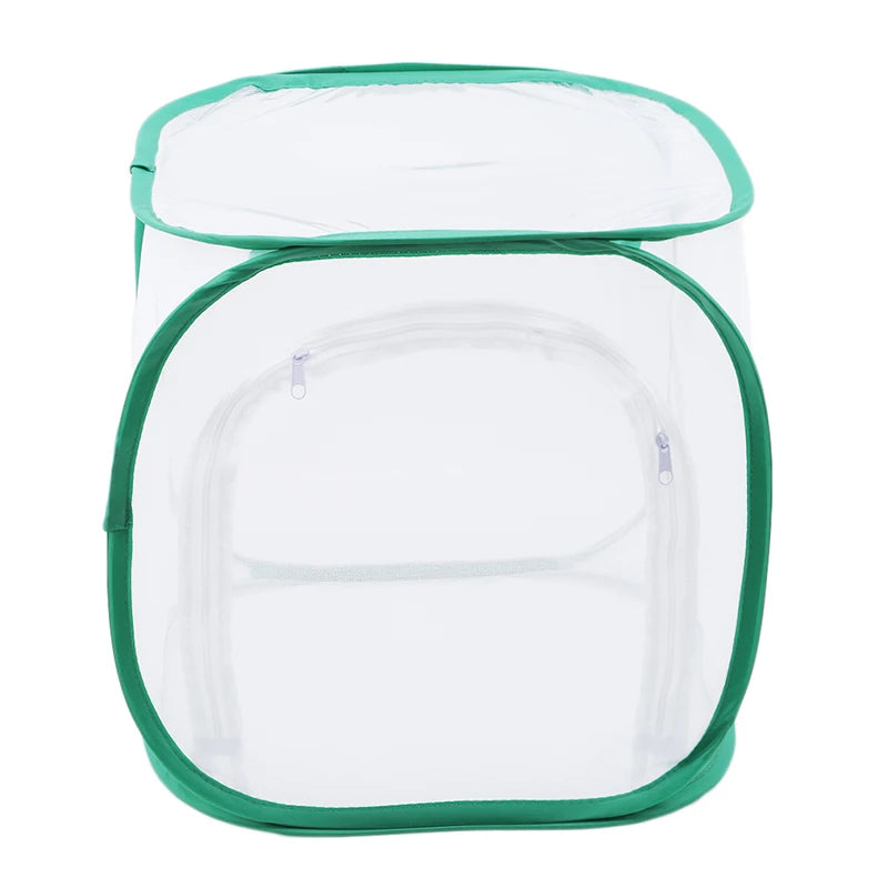Collapsible Insect Cage Mesh Habitat Bird Butterfly Mantis Stick Grid Breeding Cricket Net Cloth Farm Cocoon Silkworm Hatch Cage