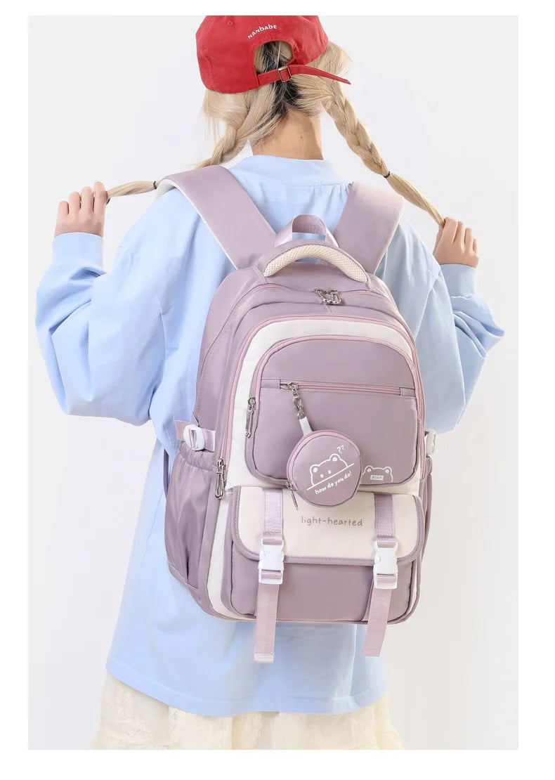 Waterproof Girls Backpacks Children School Bags for Teenagers Fashion Travel Backpacks Printing Child Schoolbags Satchel Mochila
