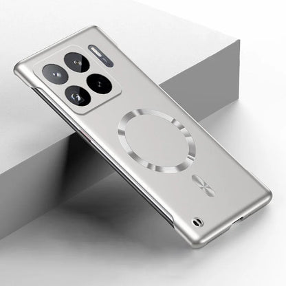 Luxury Metal Painting Slim Frameless Case For XIAOMI 17 Pro Max 15T 15 Ultra 14T 14 13T 13 12 Pro Magnetic Hard PC Cover