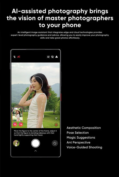 Global Version Zte Nubia Z80 Ultra 5g Snapdragon 8 Elite Gen 5 7200Mah 6.85'' 144Hz Oled Display 90W Fast Charging 64Mp+50Mp Ai