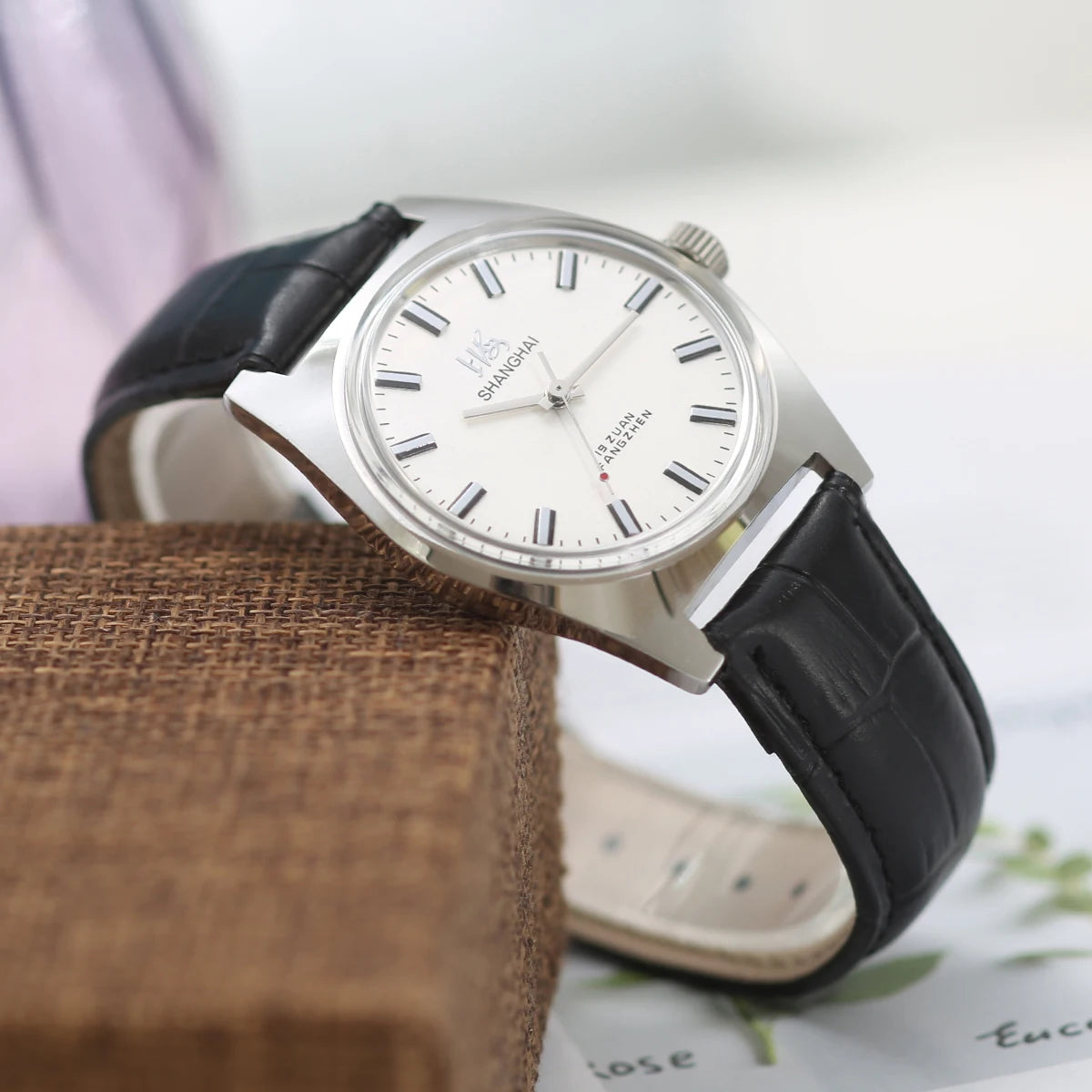 Shanghai Watch Vintage Collector Timepiece Gift for Gentlemen Wholesale Drop Shipping  Men's Manual Mechanical Watches