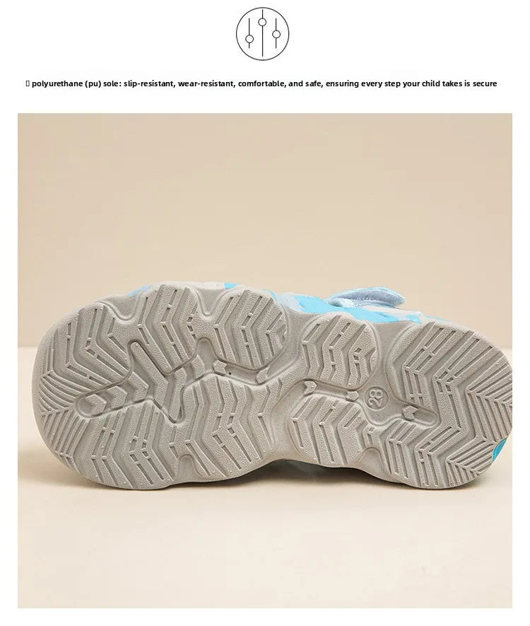 Boys Girls Unisex Sandals 2026 New Summer Toddler Barefoot Beach Sandals Non-slip Comfort Versatile School Outdoor Water Shoes