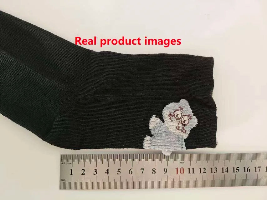 1/3 Pair Three-Dimensional Cat Printed Men female Mid Tube Socks Soft Comfortable Sweat Absorbing Breathable Casual Couples Sock