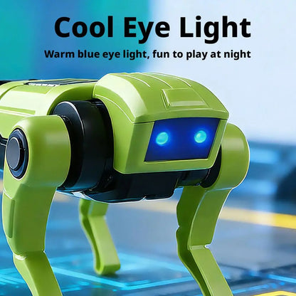 1-10PCS DIY Assembly RC Robot Dog Toy Remote Control Mechanical Robot Kit Science Teaching Model Electric Set Gift For Boys Kids
