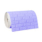 3D Self-Adhesive Wallpaper 70cm*1/5/10m Continuous Waterproof Brick Wall Stickers Living Room Bedroom Children's Room Home Decor