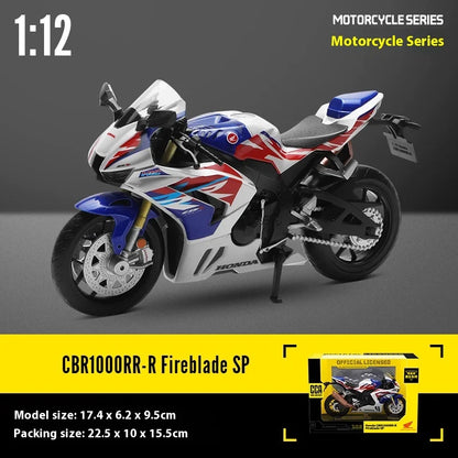 CCA R1250 GS. 1:12 Alloy Die-cast Car Motorcycle Model, Toy Gift Giving, Die-cast Static Motorcycle Model