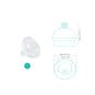 Silicone Mask Suitable For Pet Aerosol Chamber Medical Grade Silicon Soft And Non Hair Sticking For Cat Dogs Veterinary Supplies