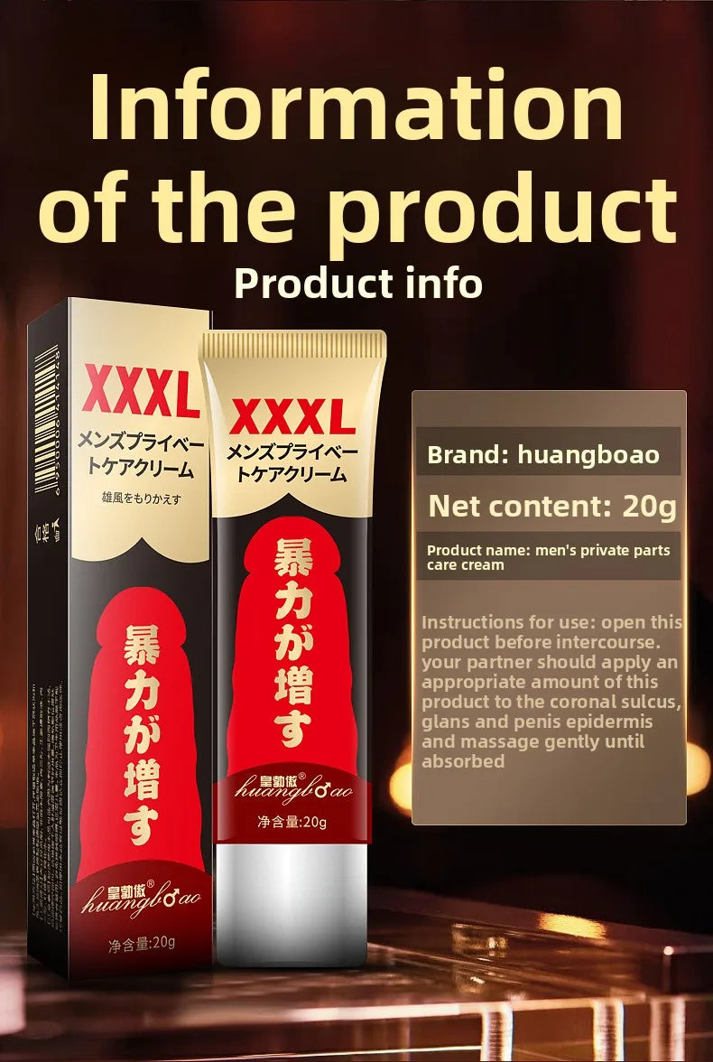3/1 Pcs Big Thick Lubricante Enhancement Training Anales Penis Massage CreamAdult Sensual Accessory for Men Adult Toys