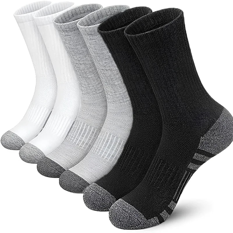 4 Pairs Sports Socks Cushioning Breathable Running High-Performance And Durable Outdoor For Men Women Men'S Gym Comfortable