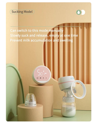 MAMIJOY Portable Electric Breast Pump USB Chargable Silent Portable Milk Extractor Automatic Milker Comfort Breastfeeding