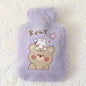 250/500ML Warm Hot Water Bottle Bag Girl Warm Belly Warmer Filled Mini Explosion-proof Portable Winter Reusable Cute Hand Warmer