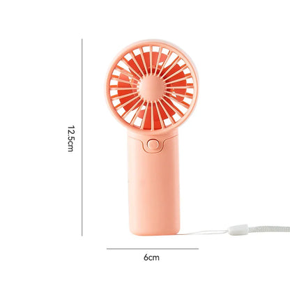 MEET SUN Portable Fan, Creative Compact Pocket Handheld Fan, Lightweight Mini Fan (AAA Batteries Not Included)