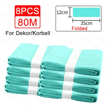 1/4/8Pcs Diaper Pails Refills Garbage Bags For KORBEL And Dekor Classic Diaper Pails And 16L Magic Trash Can Replacement Liners