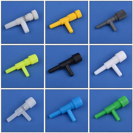 5/10/20pcs Aquarium Air Flow Control Valve Tap Fish Tank Air Water Flow Regulator Hose Connector Control Valve Oxygen Tube
