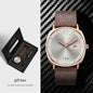 TOMI New 2PCS Luxury Business Men Watch Gift Box Set Simple and Casual Men Calendar Quartz Watch Pen Reloj Men Holiday Gift